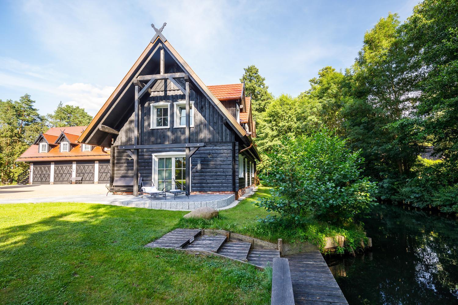 Spreewald Chalet Wohnung Burg  Exterior photo